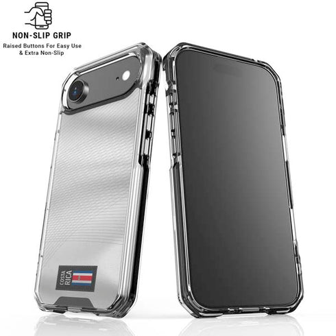 Costa Rica Soccer Flag iPhone 17 Air Clear Case